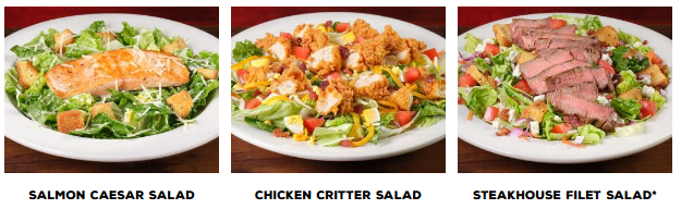 Healthy Salads at Texas Roadhouse