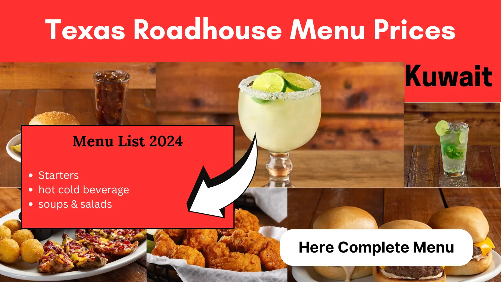 Texas Roadhouse Menu Prices (Kuwait)