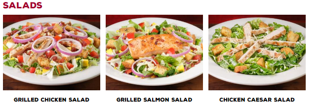 Texas Roadhouse Salads Menu