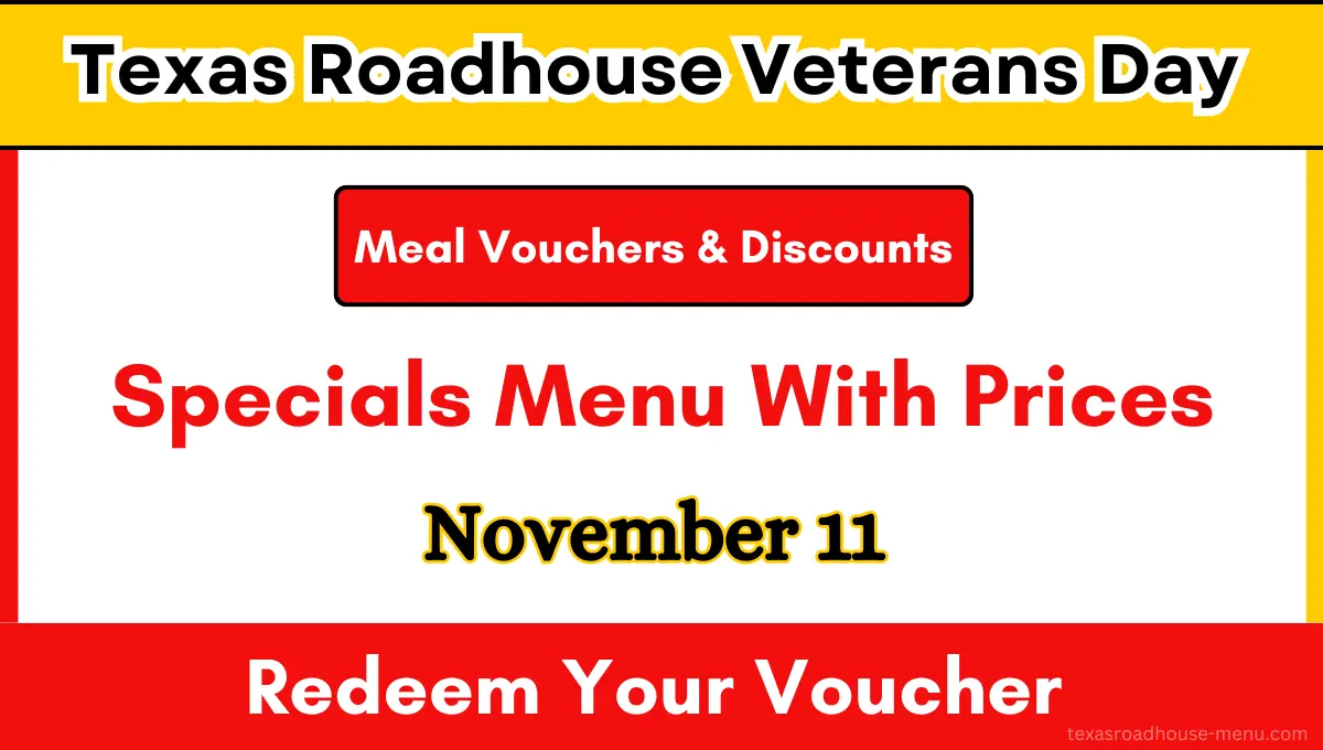 Texas Roadhouse Veterans Day